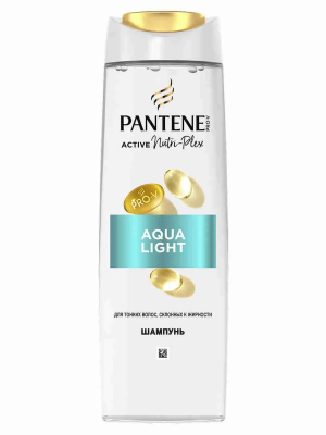 Шампунь для тонких и склонных к жирности волос Aqua Light, Pantene, 250 мл