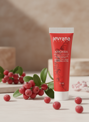 Крем для век "Клюква", антивозрастной