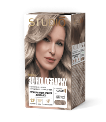 Краска для волос тон 8.1 Пепельный светло-русый