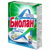 Стиральный порошок автомат Белые цветы, Биолан, 350 г