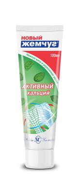 Новый Жемчуг зубная паста Комплекс Легкая мята 100мл
