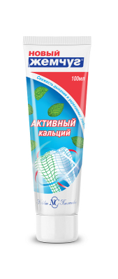 Новый Жемчуг зубная паста Комплекс Сильная мята 100мл