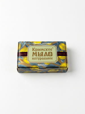 Крымское натуральное мыло Винное на оливковом масле, 50г