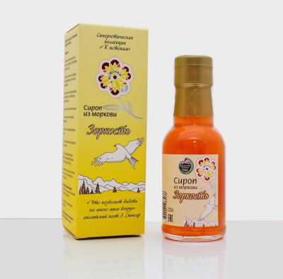 Сироп Зоркость из моркови, 120 г