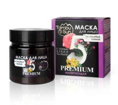 Маска для лица Premium 5 Матирующая, 150 мл