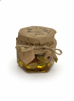 Мёд липовый с орешками, Лукоморье, 150 г