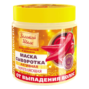 Маска-сыворотка От выпадения волос Активная укрепляющая  с стручковым перцем и женьшенем, 500 мл