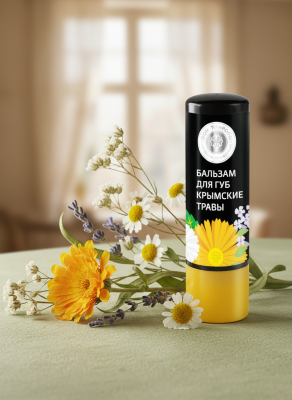 Бальзам для губ Крымские травы, 3,5 г