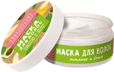 Маска для волос Питание и блеск с авокадо и дыней, 150 г