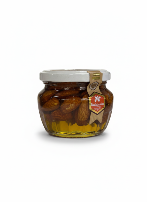 Медовое ассорти с жаренными орехами Миндаль, 175 г