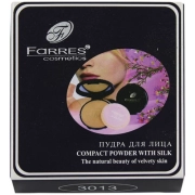 Пудра компактная с шелком, 3013 (02) бледно-бежевый