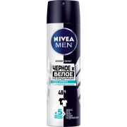 Мужской дезодорант-антиперспирант спрей Nivea Men «Невидимая защита для черного и белого. Fresh»,150 мл