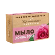 Натуральное крафтовое мыло Донна Роза, 90 г