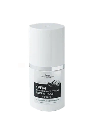 Крем для нежного ухода вокруг глаз - Форте Snail collagen с дозатором, 30 г