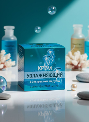 Крем Увлажняющий с экстрактом медузы Энергия моря, 30 г