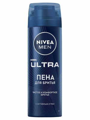 Пена для бритья Men Ultra, Nivea, 200 мл