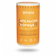 Соль для ванн с маслом апельсина и корицы, 800 г
