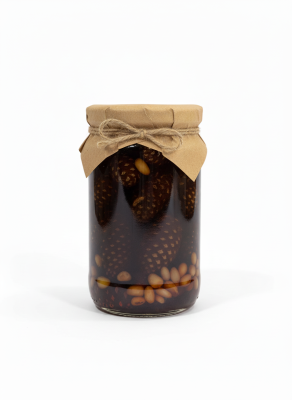 Варенье из сосновой шишки с кедровым орехом, Лукоморье, 480 мл