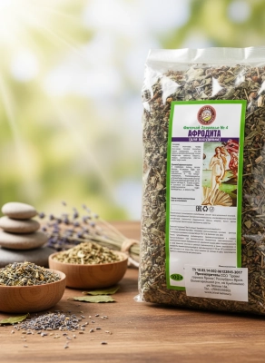 Сбор травяной Афродита для похудения улучшение работы печени, почек и кишечника, 100г