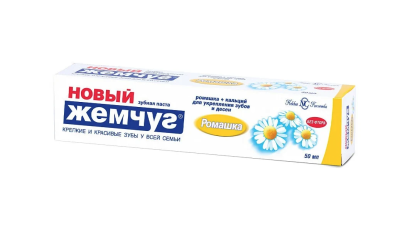 Новый Жемчуг зубная паста Ромашка 50мл