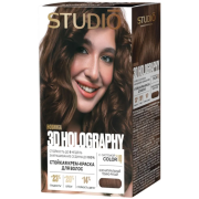 Краска для волос 3D Holography № 6.00 Натурально-темно русый, Studio 