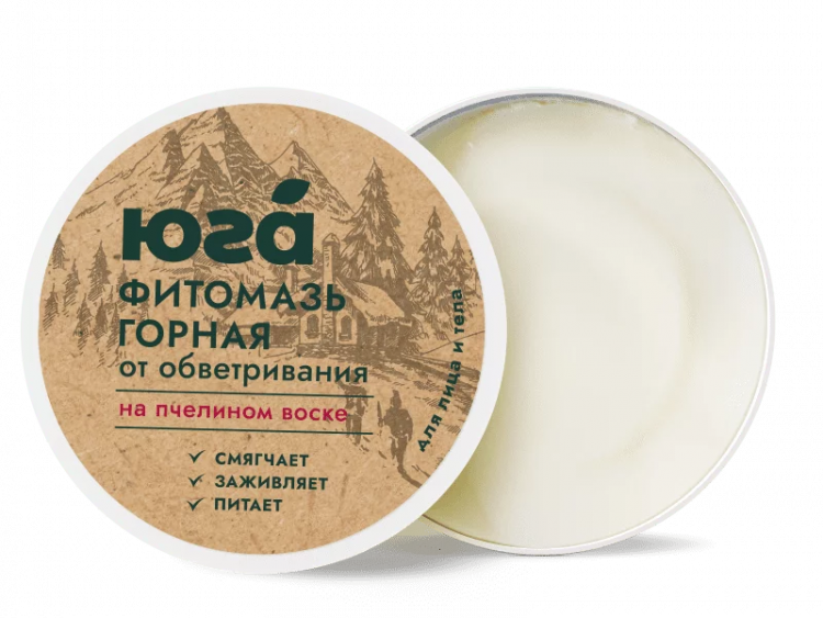Горная фитомазь от обветривания для лица и тела, 40 г (ЮГА), купить в ...