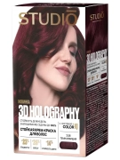 Краска для волос 3D Holography № 3.56 Темная вишня, Studio 
