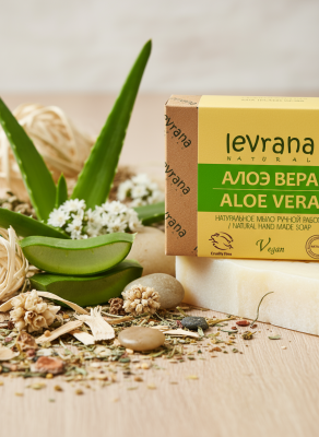 "Алоэ", натуральное мыло ручной работы