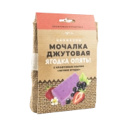 Мочалка джутовая и натуральное крафтовое мыло Ягодка опять Летние ягоды, 90 г