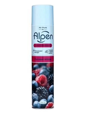 Освежитель воздуха Лесные ягоды, аэрозоль, Alpen, 300 мл