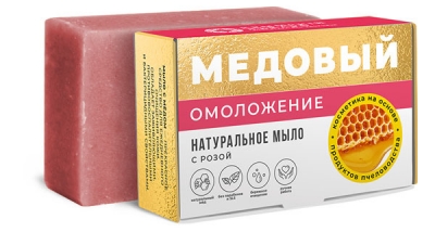 Мыло медовое "Омоложение", 100г