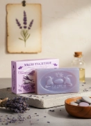 Мыло туалетное твердое Биоль с эфирным маслом лаванды, 75 г