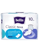 Гигиенические прокладки Bella Nova Classiс Komfort, 4 капли, 10 шт