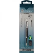 Пинцет прямой zo B-163-S серебряный большой