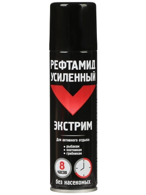 Аэрозоль репеллент Экстрим усиленный, Рефтамид, 150 мл