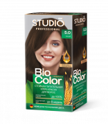 Крем-краска для волос Studio Professional BIOcolor, тон 5.0 - Русый