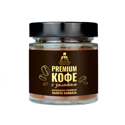 Кофе Premium с золотом, 75 г