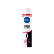 Дезодорант-антиперспирант спрей Clear женский Черное и белое Невидимый, Nivea, 150 мл