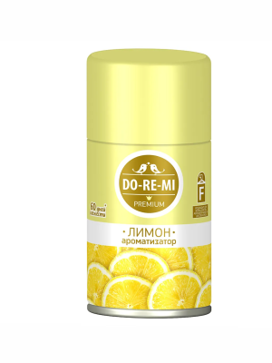 Освежитель воздуха Лимон, сменный блок, DO-RE-MI, 250 мл