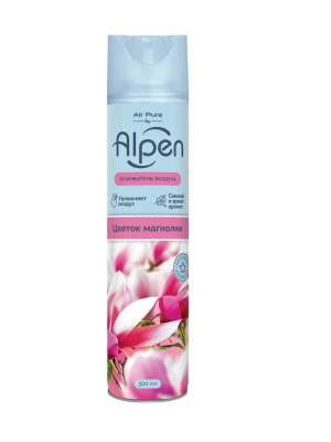 Освежитель воздуха Цветок магнолии, аэрозоль, Alpen, 300 мл