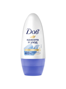 Антиперспирант шариковый женский Красота и уход, DOVE, 50 мл