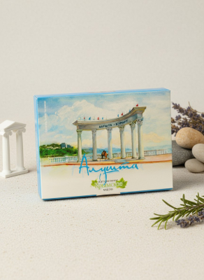 Набор крымского мыла Алушта Акварели Крыма, 4 шт. по 50 г