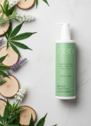 Шампунь растительный для поврежденных волос CBD, 400 мл