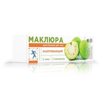 Маклюра крем-бальзам для тела противорадикулитный, согревающий (тамус ...