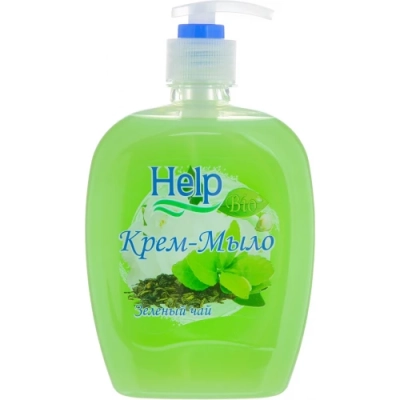 Жидкое крем-мыло Зеленый чай, с дозатором, 500 мл