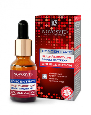 Concentrate Гель-лифтинг эффект подтяжки Double Action, 25 мл