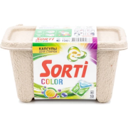 Капсулы для стирки COLOR, Sorti, 10 капсул 