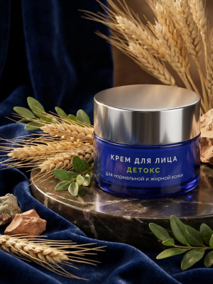 Крем для лица Детокс для нормальной и жирной кожи, 50 г