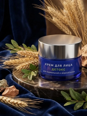 Крем для лица Детокс для нормальной и жирной кожи, 50 г