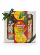 Подарочный набор Teen Teen для волос и тела Энегрия манго (Шампунь, Гель для душа Крем для рук), 530 г 